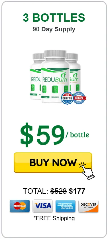 ReduBurn - 3 Bottles